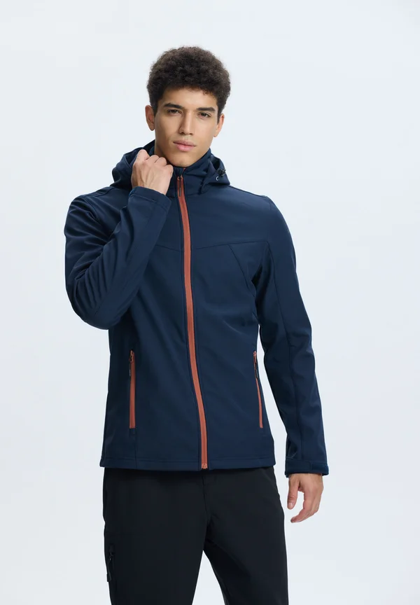 BRIMFIELD - Softshelljacke - dunkel blau