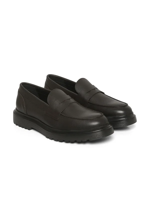 BRITTON GRAIN CHUNKY  - Slipper - espresso