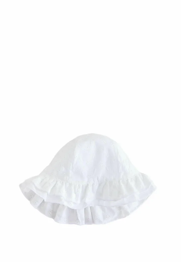 BRODERIE  - Hut - white frill