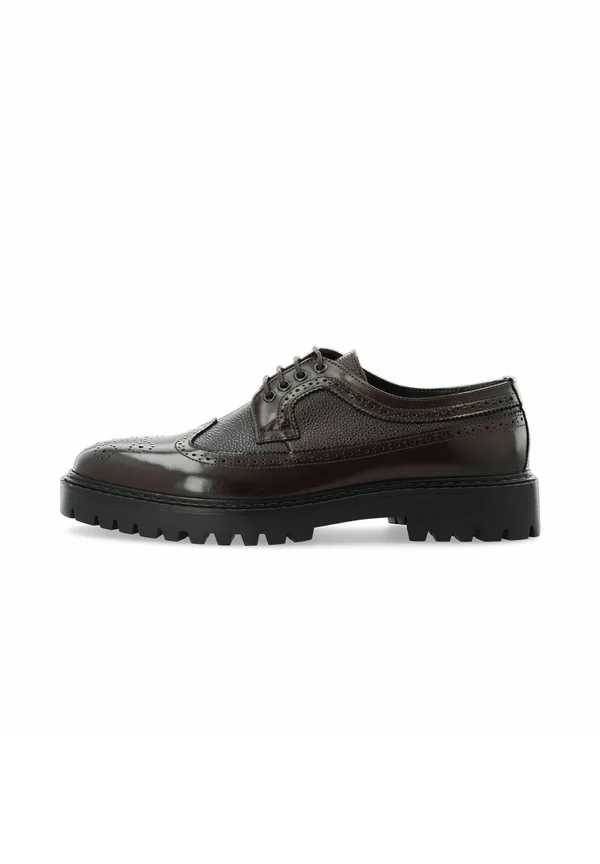 BROGUE DAVID - Business-Schnürer - darkbrown