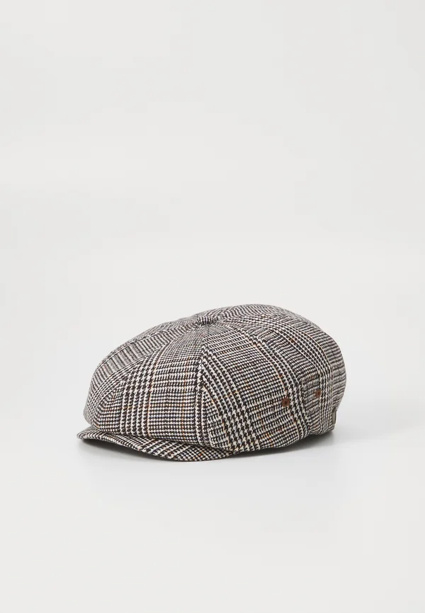 BROOD SNAP CAP UNISEX - Mütze - cream/black/orange/light blue