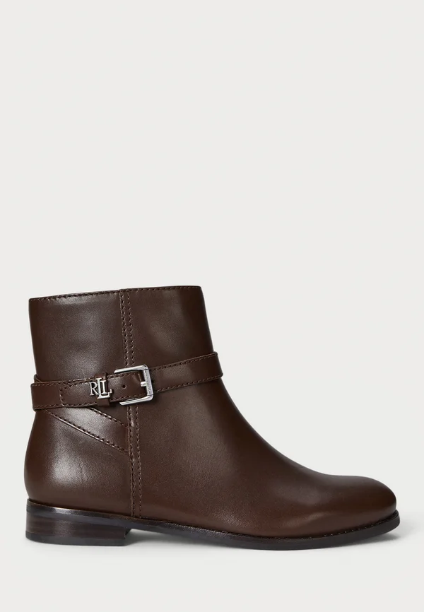 BROOKE II CALFSKIN BOOTIE - Stiefelette - dark hickory