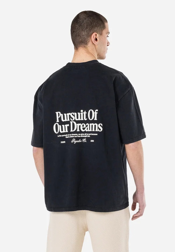 BROOKE TEE - T-Shirt print - vintage black
