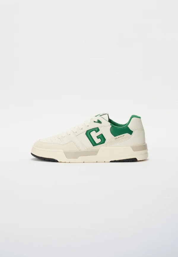 BROOKPAL - Sneaker low - white/green