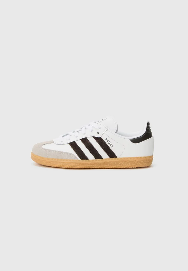 BROWN SAMBA UNISEX - Sneaker low - white/aurora coffee/clear granite