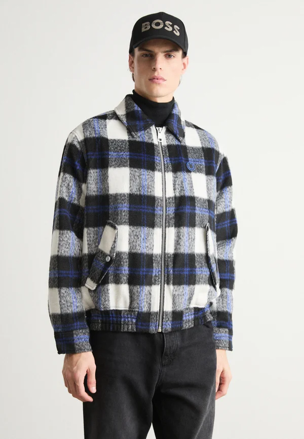 BRUCE - Übergangsjacke - white/blue