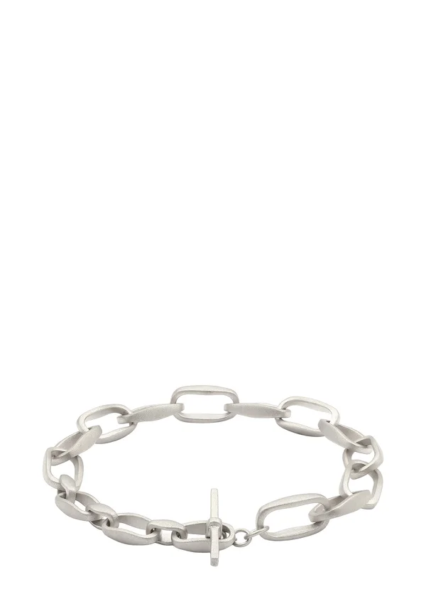 BRUSHED BASIC - Armband - silver-coloured