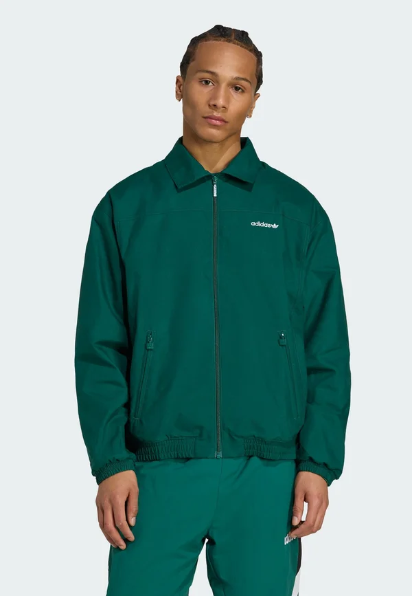 BRUSHED TT - Leichte Jacke - collegiate green