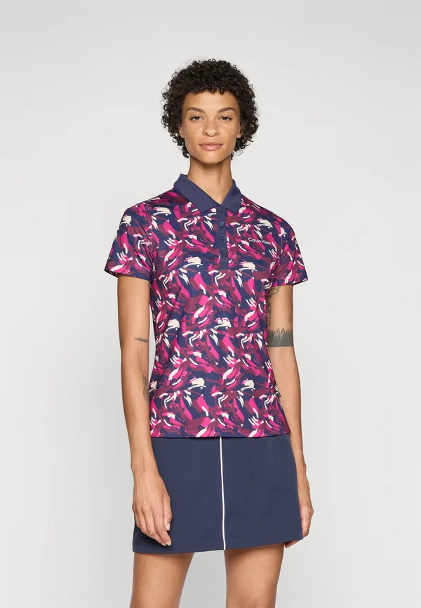 BRUSHSTROKE PRINTED  - Poloshirt - rose