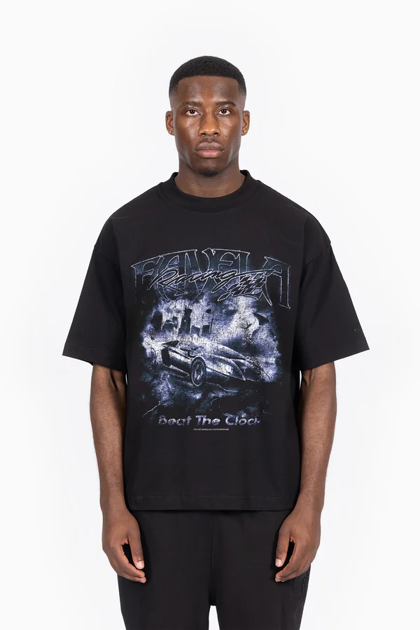 BTC UNISEX - T-Shirt print - black