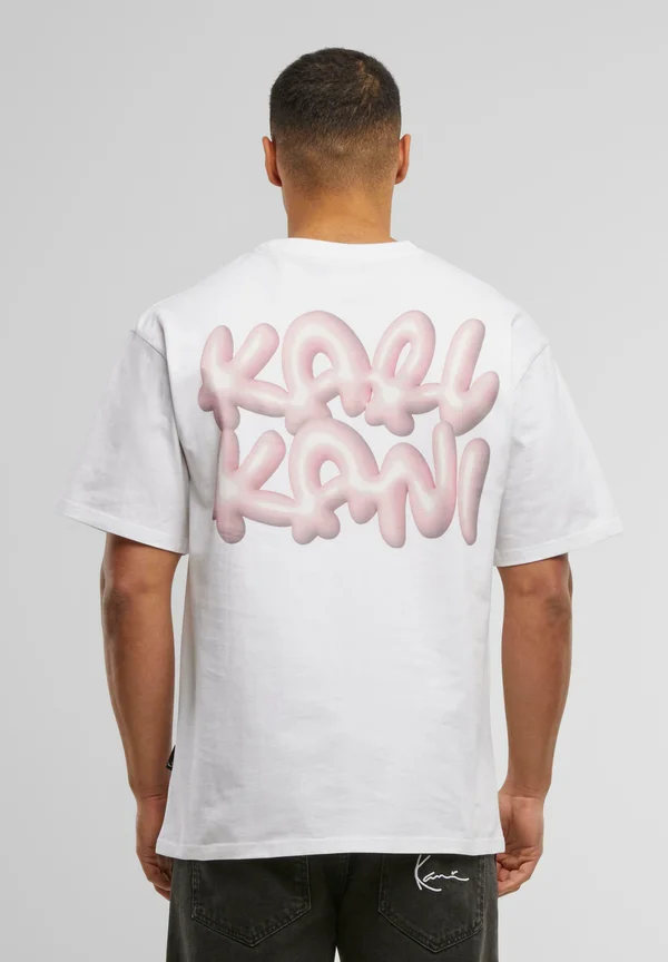 BUBBLEGUM - T-Shirt print - white