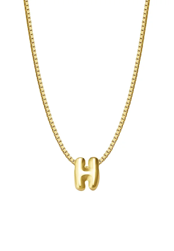 BUCHSTABE H - Halskette - gold-coloured