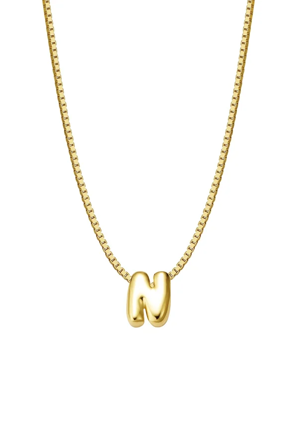 BUCHSTABE N - Halskette - gold-coloured
