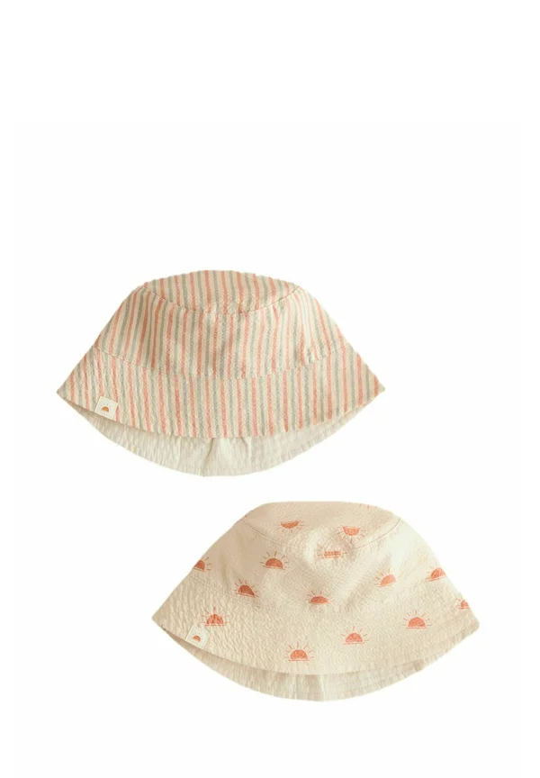 BUCKET 2 PACK  - Hut - neutral stripe and sun