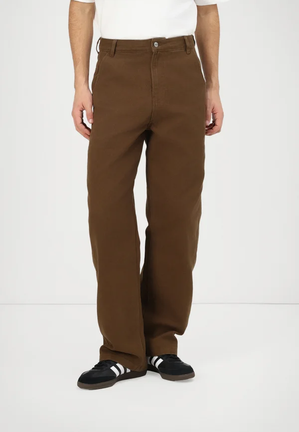 BUD WORKWEAR PANTS - Stoffhose - coffee liqueur
