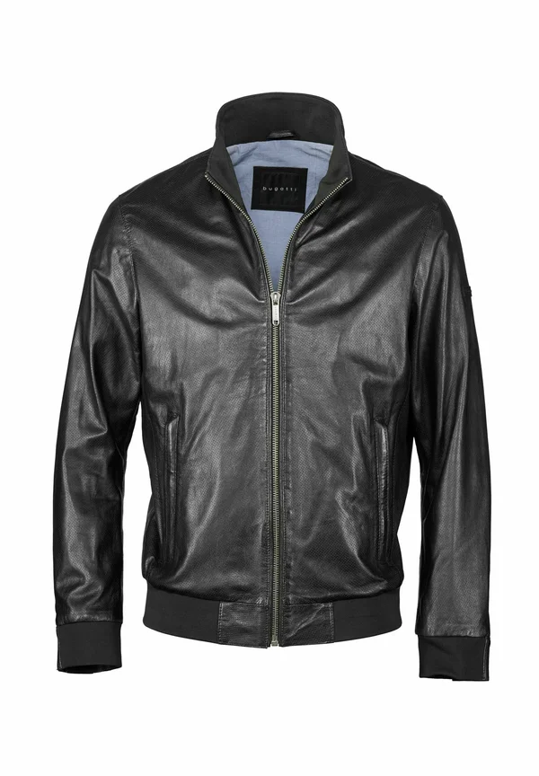 BUGIACOMO - Lederjacke - schwarz