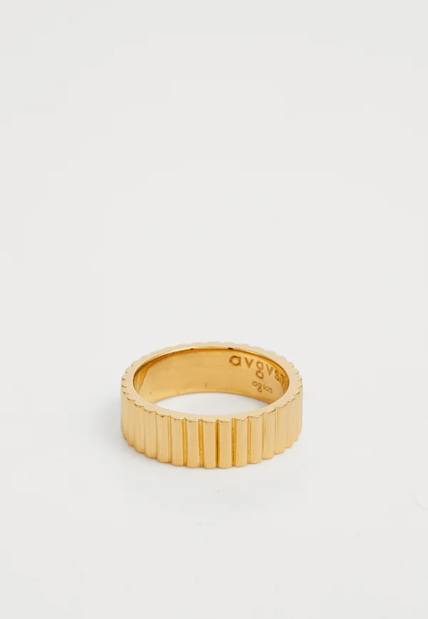 BUGLE BEAD NARROW - Ring - gold-coloured