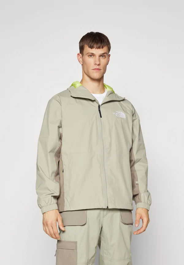 BUILD UP JACKET - Hardshelljacke - clay grey/cavern grey