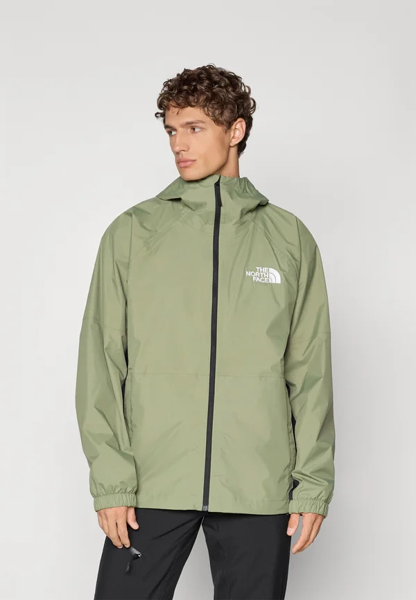 BUILD UP JACKET - Skijacke - bark mist/black