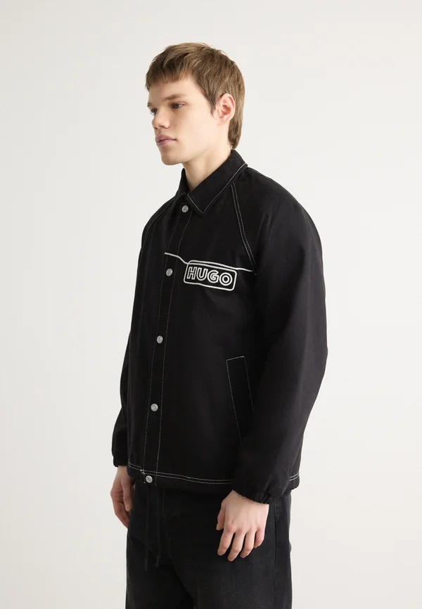 BUJO - Jeansjacke - black