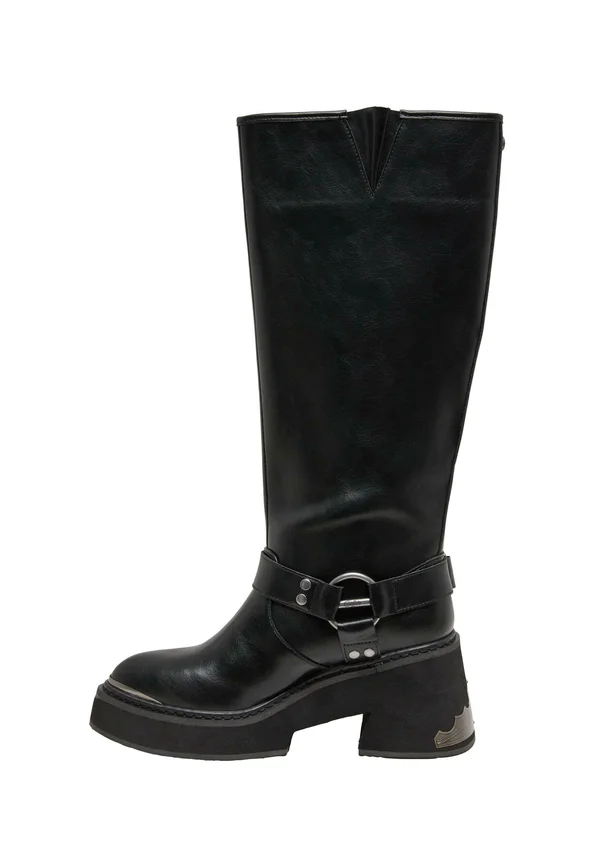BULL HI FB - Plateaustiefel - black