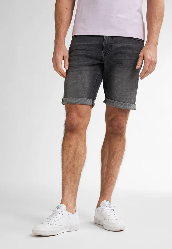 BULLSEYE DENIM SAIL - Jeans Shorts - black stone