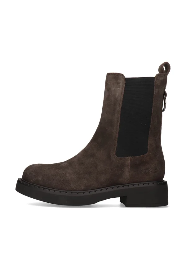 BURGUNDY ELASTIC - Plateaustiefelette - braun