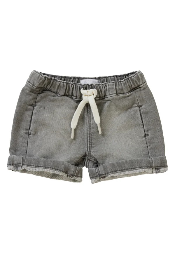 BURKE - Jeans Shorts - light grey denim
