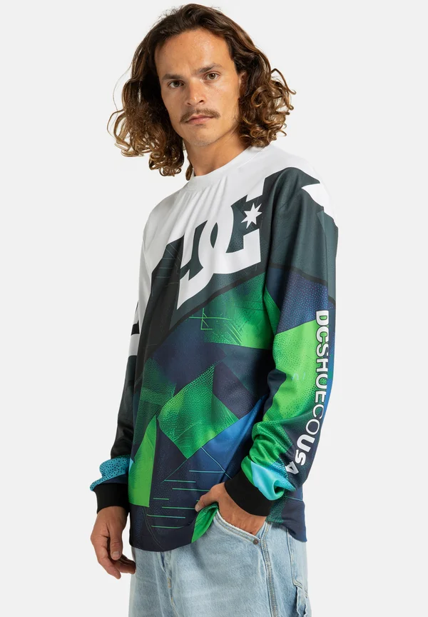 BURN OUT - Langarmshirt - lime green
