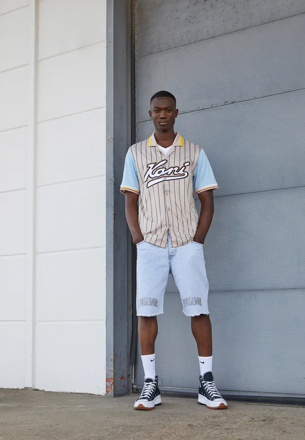 BURTON  - Jeans Shorts - washed light blue