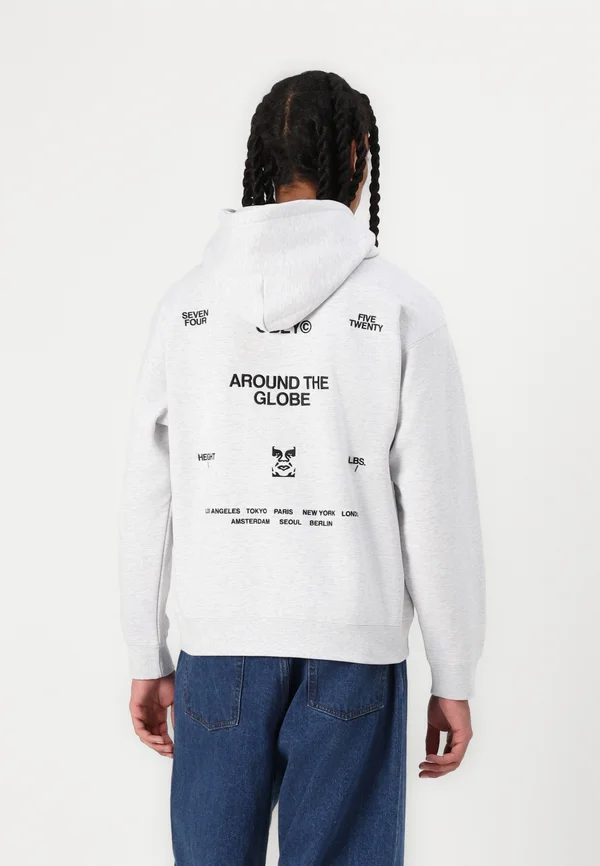 BUSINESS HOOD - Sweatshirt - ash grey