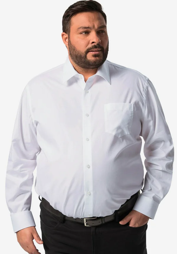 BUSINESS LANGARM EASY CARE KENTKRAGEN COMFORT FIT - Businesshemd - snow white