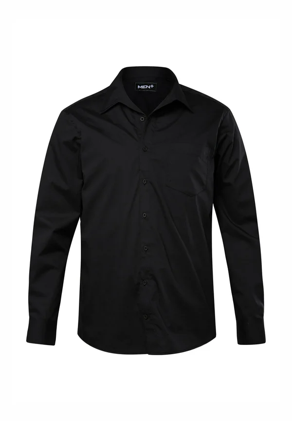 BUSINESS LANGARM EASY CARE VARIO-KRAGEN COMFORT FIT - Hemd - black