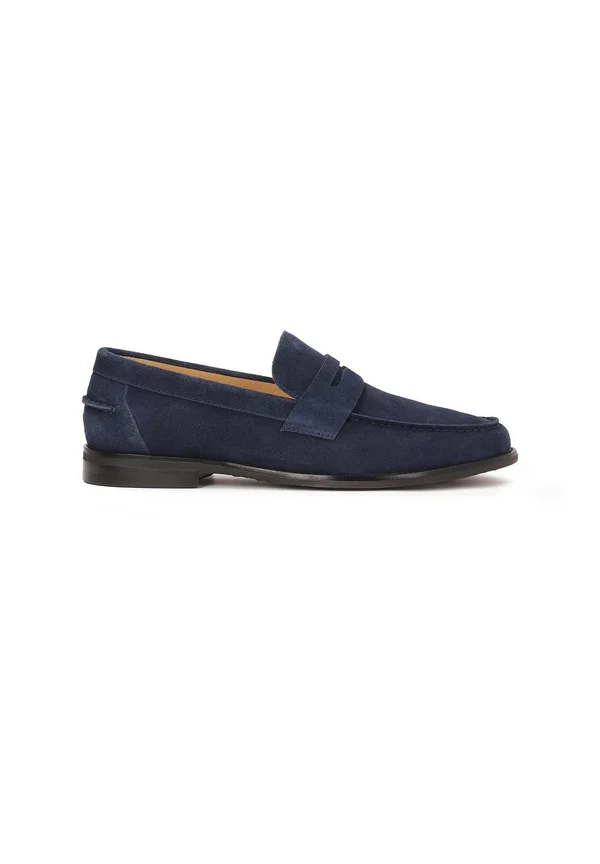 Business-Slipper - blue