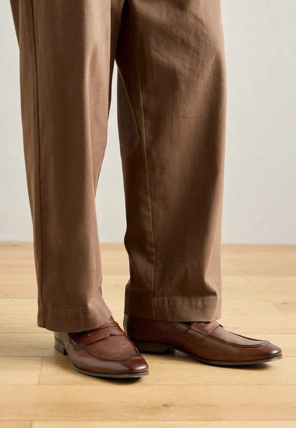 Business-Slipper - cognac