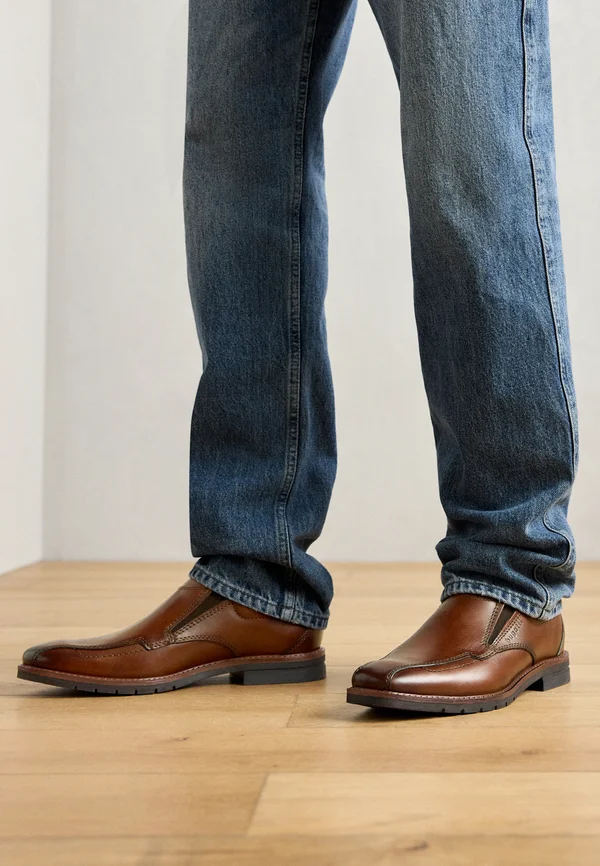 Business-Slipper - cognac