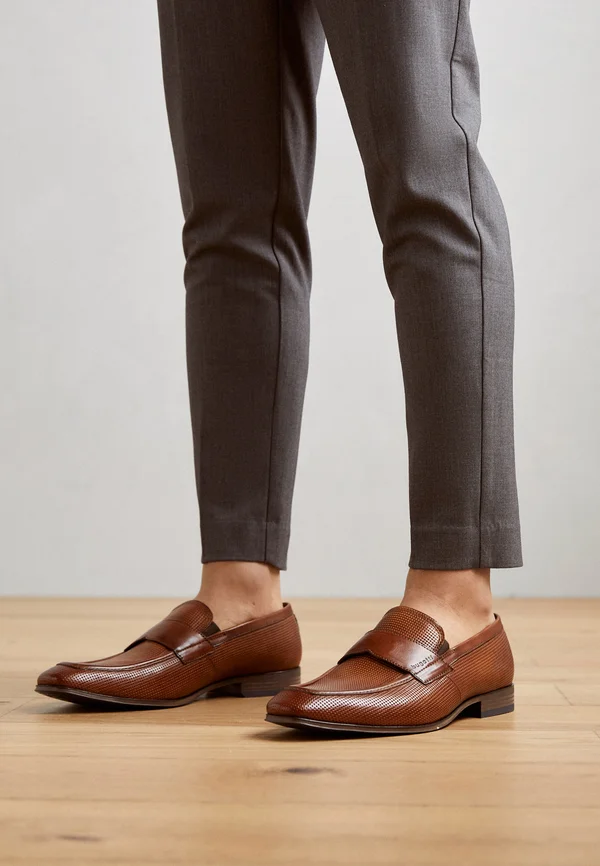 Business-Slipper - cognac