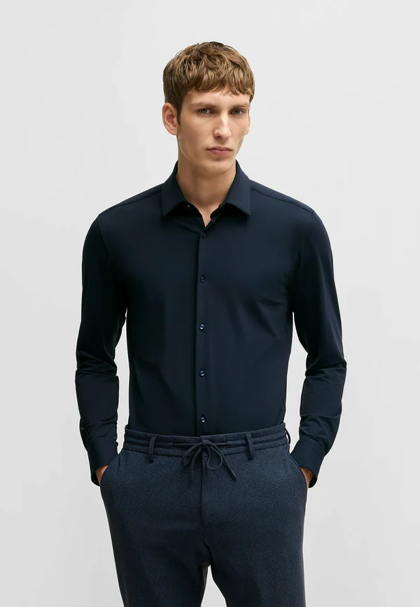 Businesshemd - dark blue four