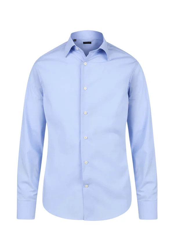 Businesshemd - sky blue plain