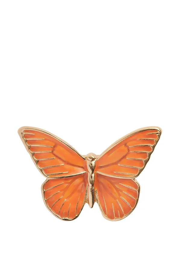 BUTTERFLY - Brosche - orange