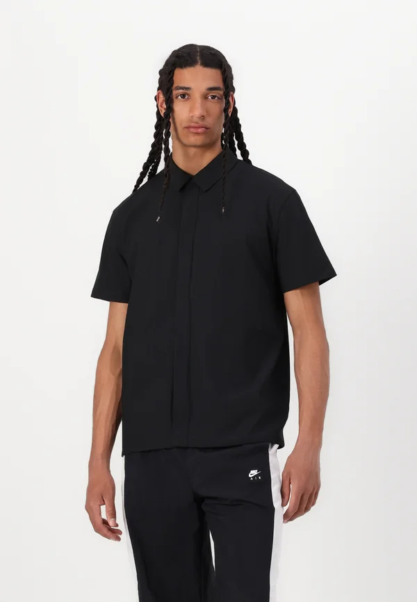 BUTTON DOWN - Hemd - black/dark grey