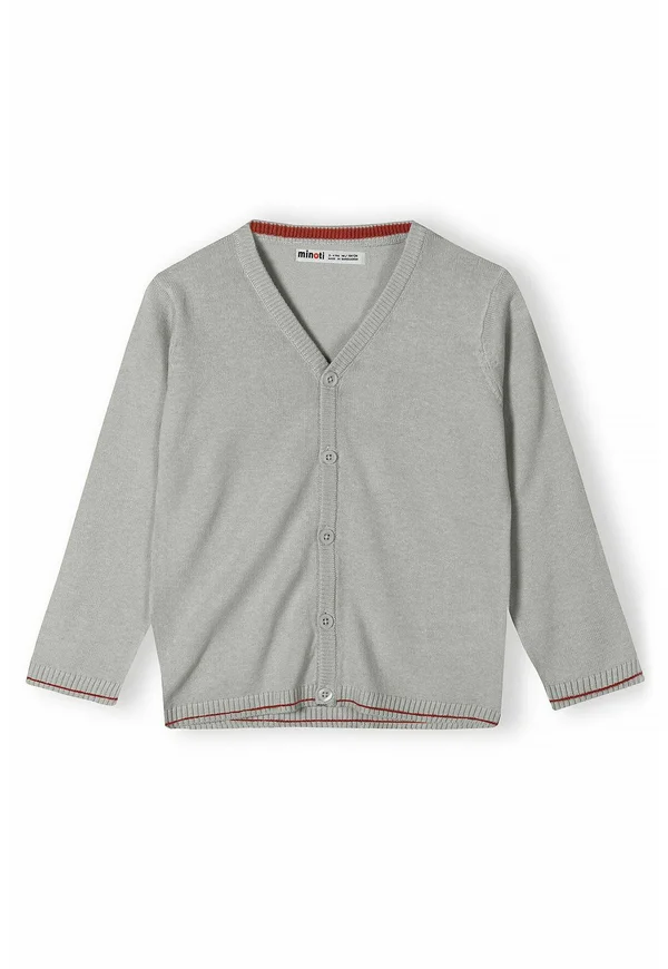 BUTTON STANDARD - Strickjacke - grey