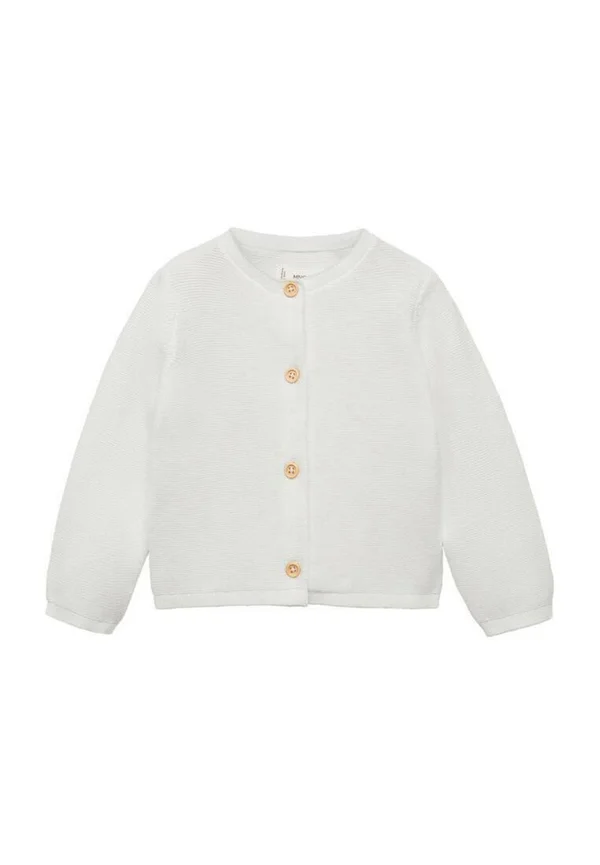 BUTTON - Strickjacke - off-white