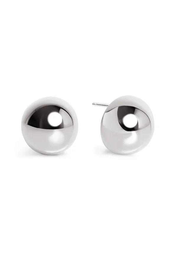 BUTTONS - Ohrringe - silver-coloured