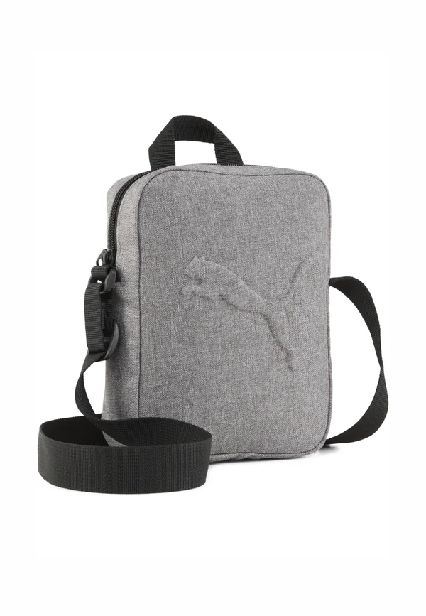 BUZZ HEATHER - Umhängetasche - medium gray heather