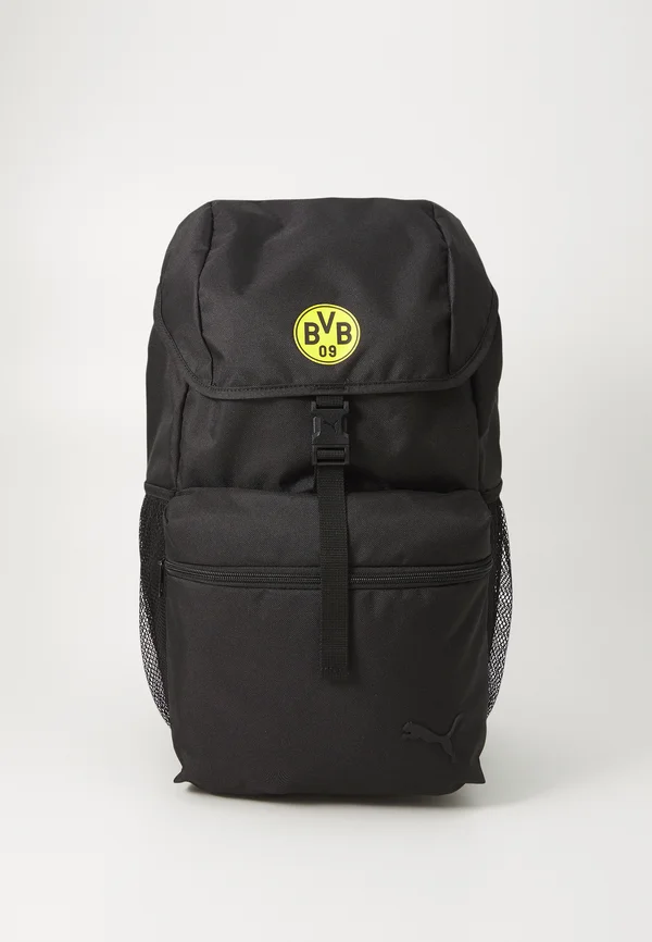 BVB FTBLARCHIVE BACKPACK UNISEX - Vereinsmannschaften - black/faster yellow