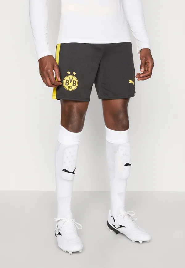BVB REPLICA W/BLOCKING - Kurze Sporthose - black faster yellow