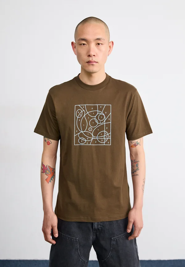 BY THE NUMBERS - T-Shirt print - liberica/air sky