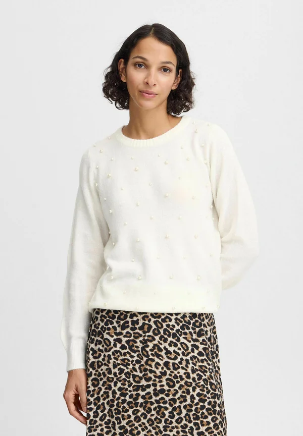 BYBxokama - Strickpullover - off white melange