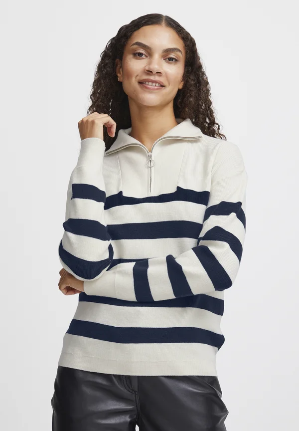 BYMANINA - Strickpullover - copenhagen night mix